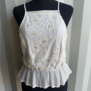 Idyllwind Cream Tank Top